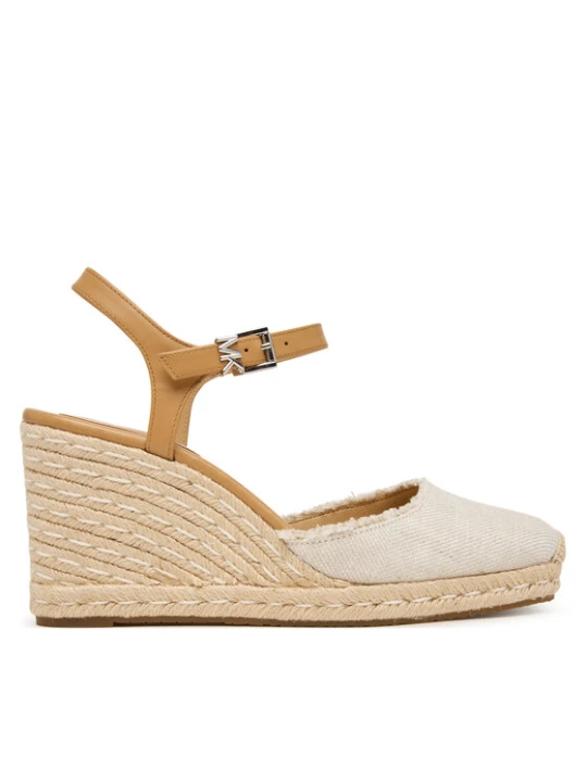 Zdjęcie produktu MICHAEL Michael Kors Espadryle Kenzie Wedge 40S6KZMS2D Écru Kremowy
