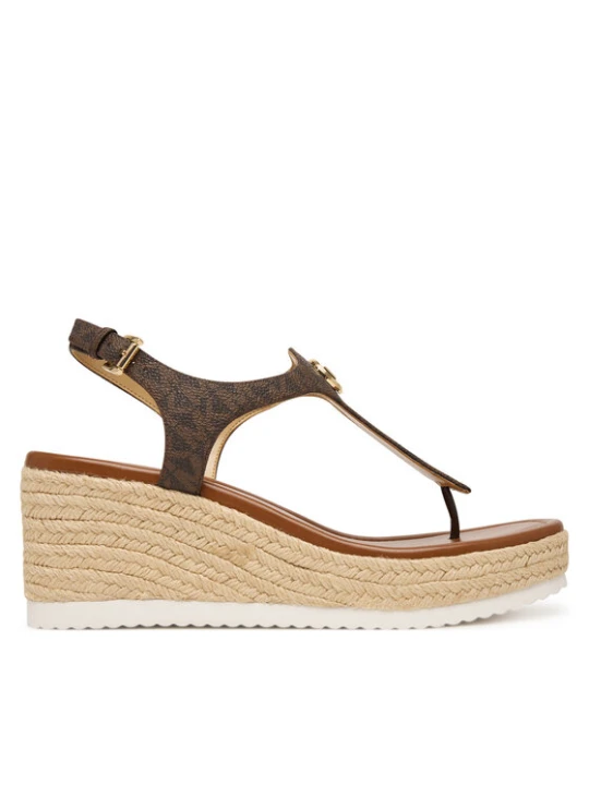 Zdjęcie produktu MICHAEL Michael Kors Espadryle Val Thong Wedge 40S6VAMS1B Brązowy