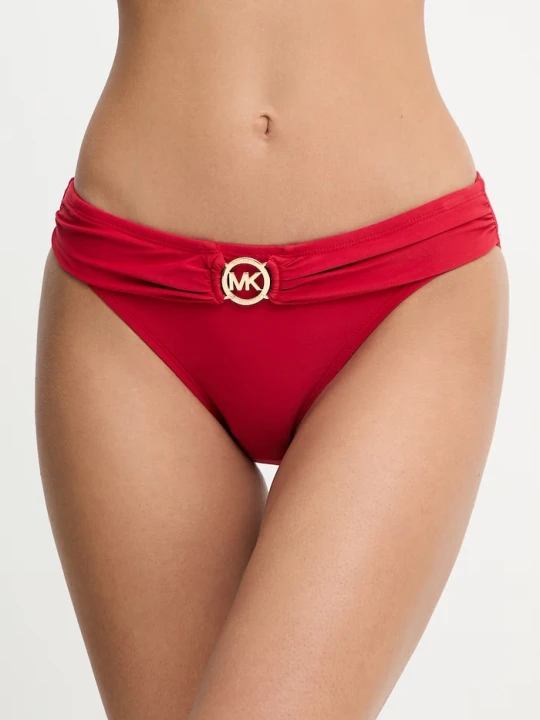 Zdjęcie produktu MICHAEL Michael Kors figi kąpielowe damskie czerwony
