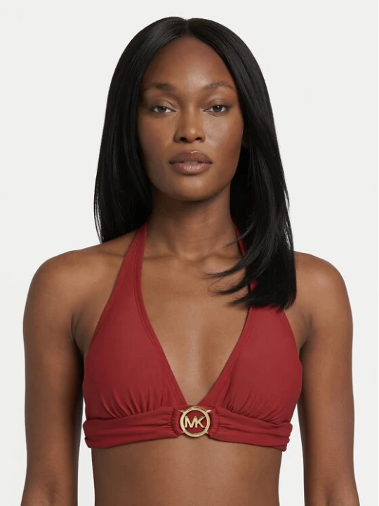 Zdjęcie produktu MICHAEL Michael Kors Góra od bikini MM7M275 Czerwony