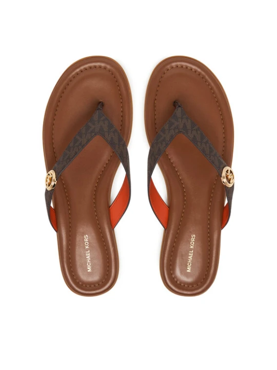 Zdjęcie produktu MICHAEL Michael Kors Japonki Ering Thong 40S6ERFS1B Brązowy