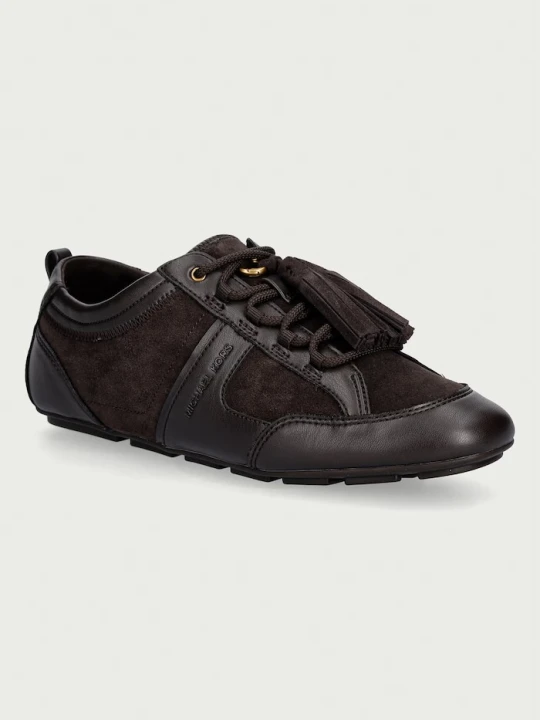 Zdjęcie produktu MICHAEL Michael Kors Keely Trainer sneakersy damskie skórzane brązowy