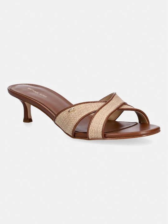 Zdjęcie produktu MICHAEL Michael Kors klapki Cassidy Kitten Sandal beżowy