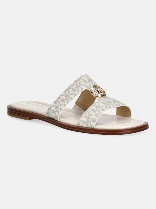 Zdjęcie produktu MICHAEL Michael Kors klapki damskie Erin Flat Sandal beżowy