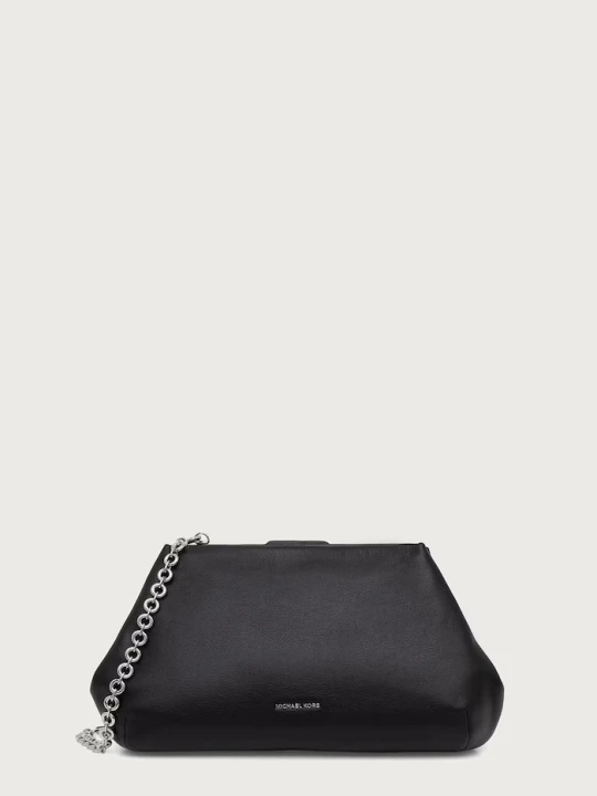 Zdjęcie produktu MICHAEL Michael Kors kopertówka damska skórzana GOLDIE czarny