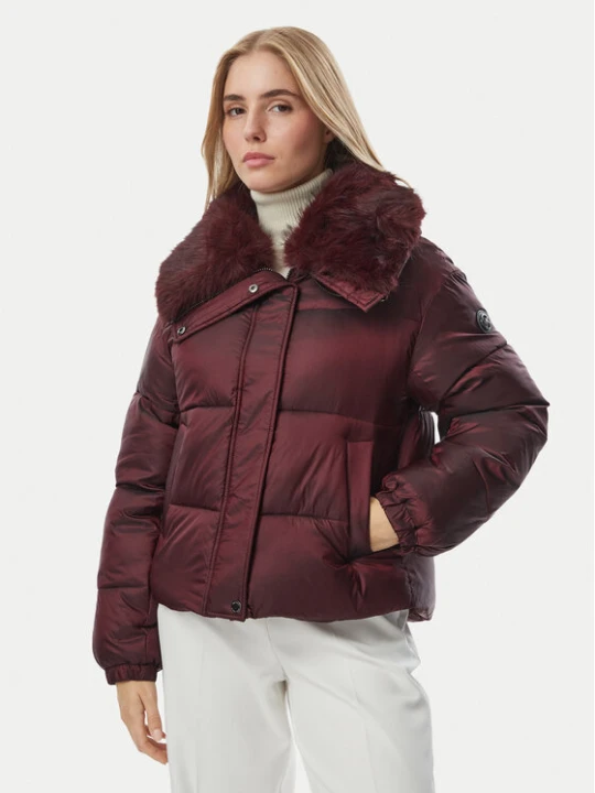 Zdjęcie produktu MICHAEL Michael Kors Kurtka zimowa 77G7543M42 Bordowy Regular Fit