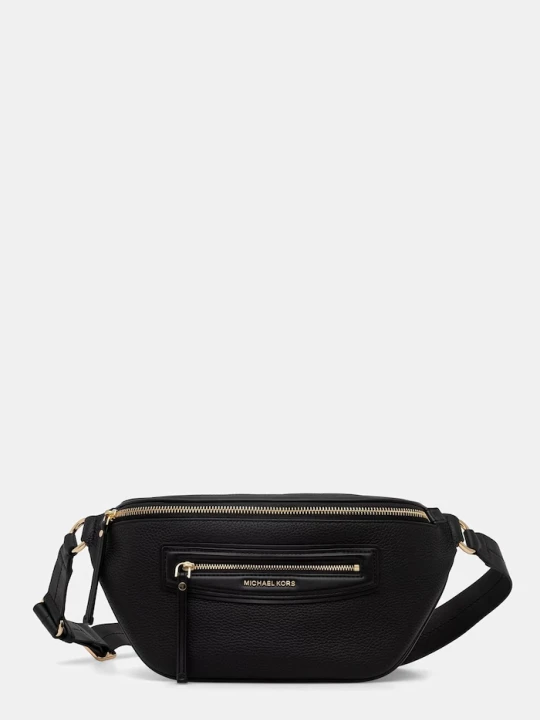 Zdjęcie produktu MICHAEL Michael Kors nerka damska skórzana czarny