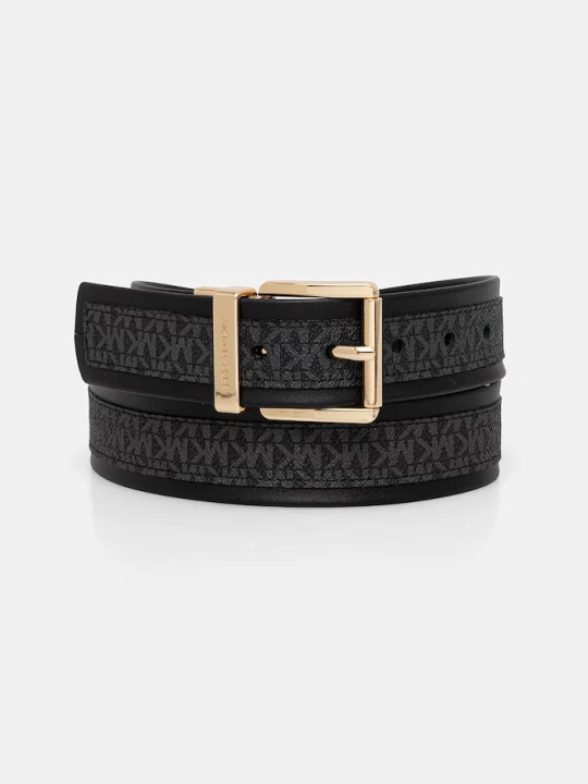 Zdjęcie produktu MICHAEL Michael Kors pasek damski skórzany czarny