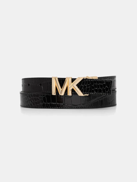 Zdjęcie produktu MICHAEL Michael Kors pasek damski skórzany czarny