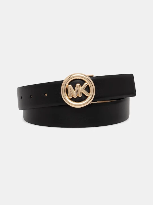 Zdjęcie produktu MICHAEL Michael Kors pasek damski skórzany czarny