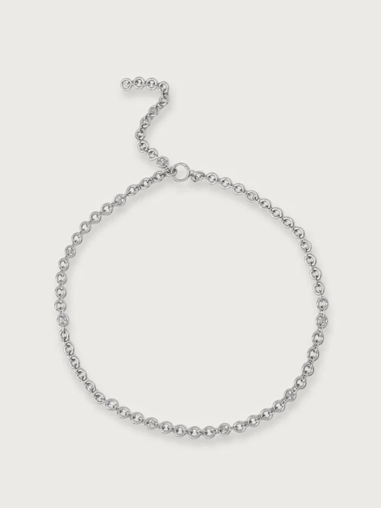 Zdjęcie produktu MICHAEL Michael Kors pasek damski srebrny
