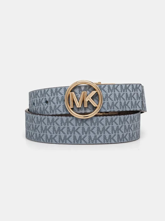 Zdjęcie produktu MICHAEL Michael Kors pasek dwustronny damski z imitacji skóry niebieski