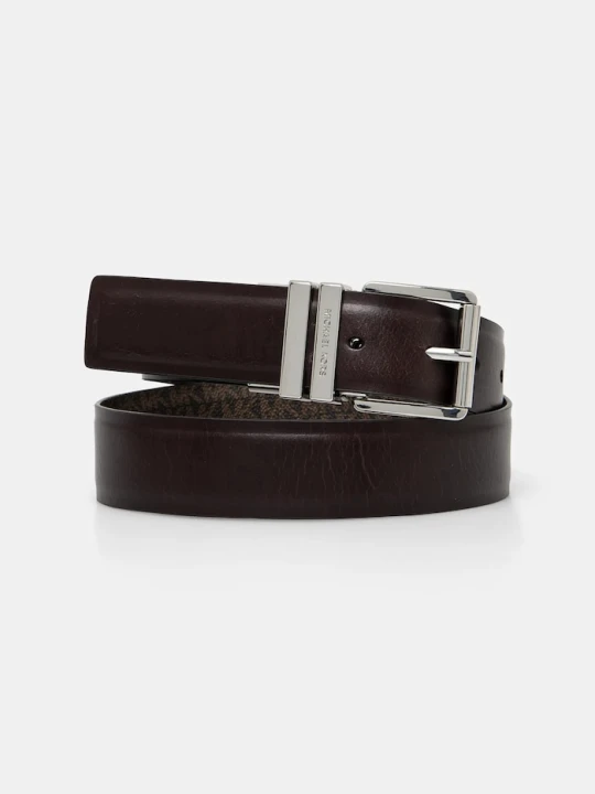 Zdjęcie produktu MICHAEL Michael Kors pasek dwustronny brązowy