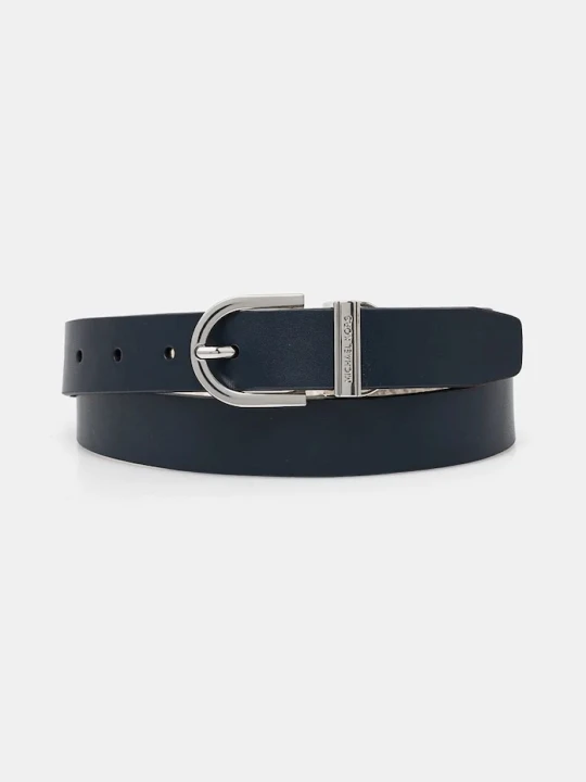 Zdjęcie produktu MICHAEL Michael Kors pasek dwustronny granatowy