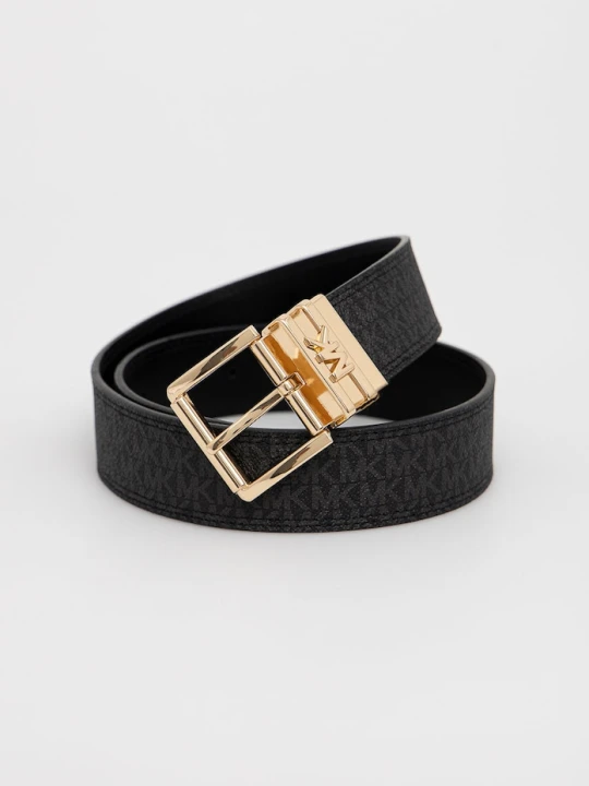 Zdjęcie produktu MICHAEL Michael Kors pasek dwustronny damski czarny