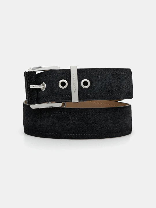 Zdjęcie produktu MICHAEL Michael Kors pasek zamszowy granatowy