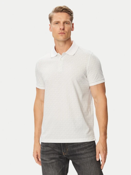 Zdjęcie produktu MICHAEL Michael Kors Polo CS650V848T Biały Regular Fit