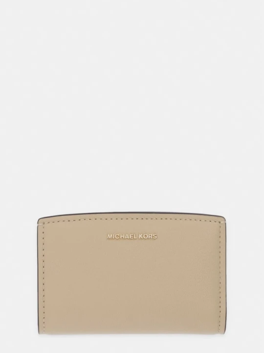Zdjęcie produktu MICHAEL Michael Kors portfel damski skórzany beżowy