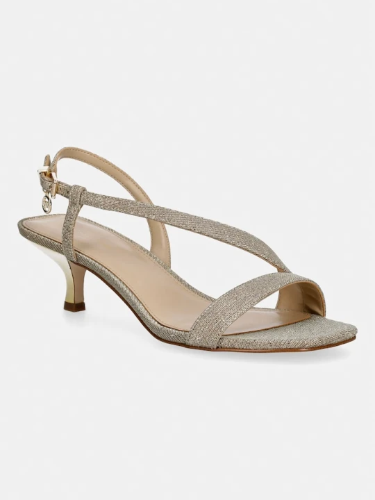 Zdjęcie produktu MICHAEL Michael Kors sandały na niskim obcasie Jaida Kitten Sandal złoty