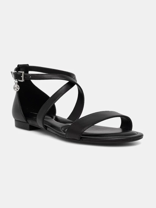 Zdjęcie produktu MICHAEL Michael Kors sandały na płaskim obcasie damskie skórzane Alexa Flex Flat Sandal czarny
