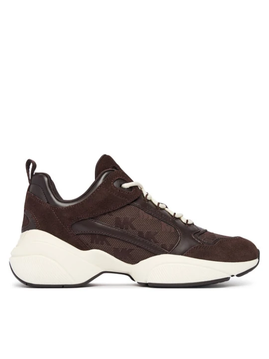 Zdjęcie produktu MICHAEL Michael Kors Sneakersy 43F6BWFS2Y Brązowy ciemny