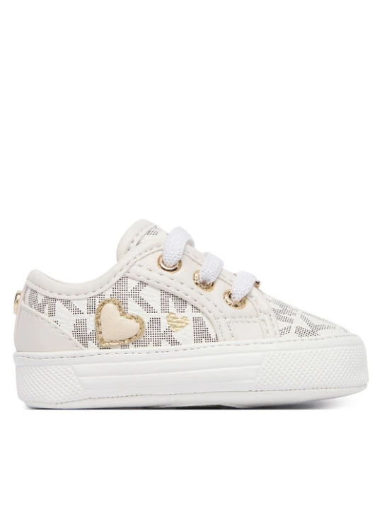 Zdjęcie produktu MICHAEL Michael Kors Sneakersy Baby Brittania Hearts MK04984256 Biały