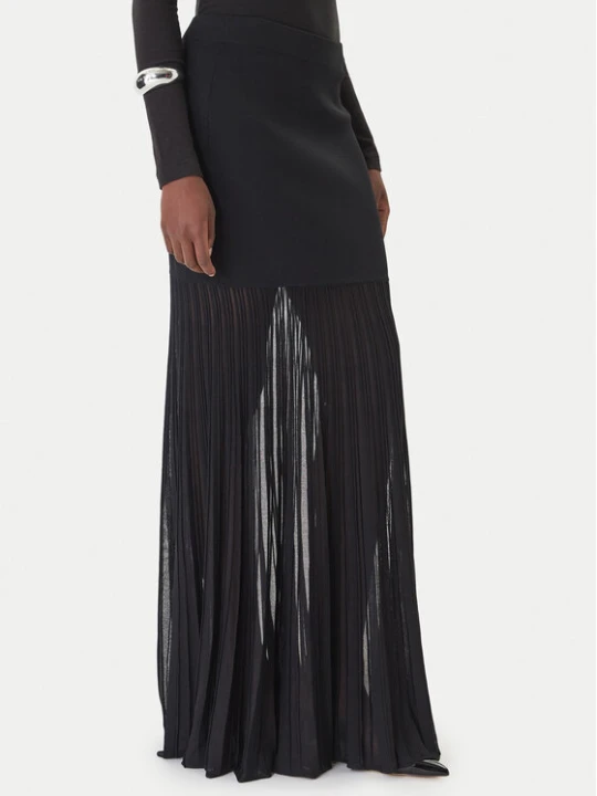 Zdjęcie produktu MICHAEL Michael Kors Spódnica maxi MS670LHBFD Czarny Slim Fit