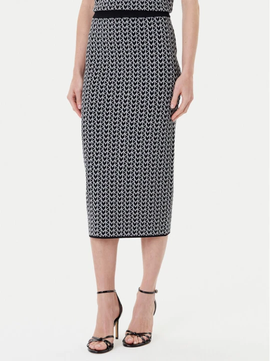 Zdjęcie produktu MICHAEL Michael Kors Spódnica ołówkowa MT570J8HQG Szary Slim Fit