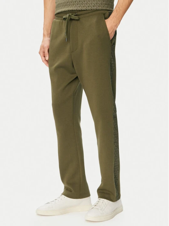 Zdjęcie produktu MICHAEL Michael Kors Spodnie dresowe CF552Q65MF Khaki Regular Fit