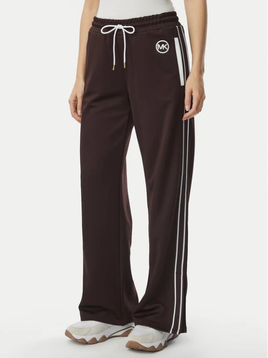 Zdjęcie produktu MICHAEL Michael Kors Spodnie dresowe MR630Y0K8N Brązowy ciemny Regular Fit