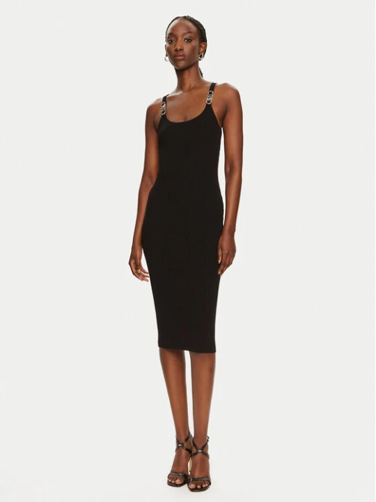 Zdjęcie produktu MICHAEL Michael Kors Sukienka dzianinowa MT482IL33D Czarny Slim Fit