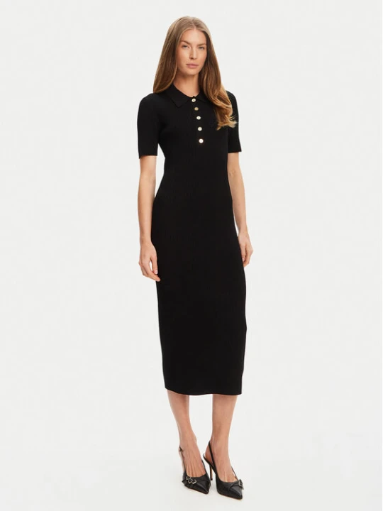 Zdjęcie produktu MICHAEL Michael Kors Sukienka dzianinowa MT5832333D Czarny Slim Fit