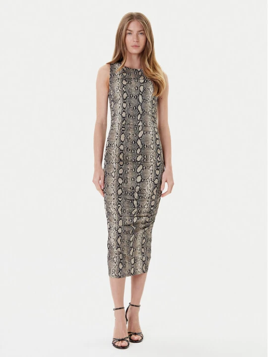 Zdjęcie produktu MICHAEL Michael Kors Sukienka koktajlowa MT58319HMC Beżowy Slim Fit