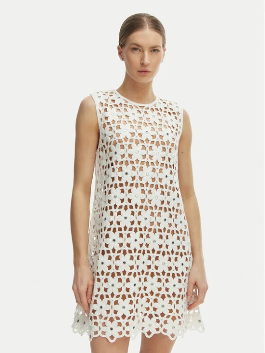 Zdjęcie produktu MICHAEL Michael Kors Sukienka letnia MS683CWKNE Biały Slim Fit