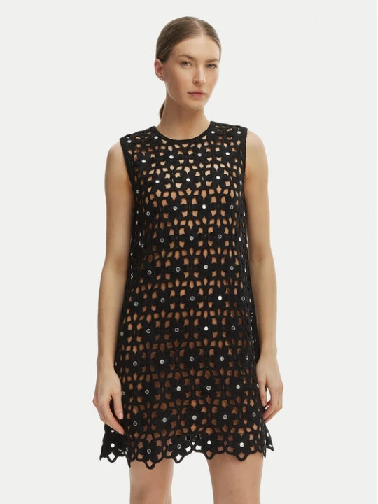 Zdjęcie produktu MICHAEL Michael Kors Sukienka letnia MS683CWKNE Czarny Slim Fit