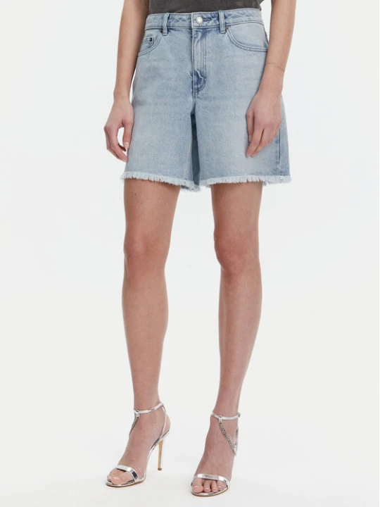 Zdjęcie produktu MICHAEL Michael Kors Szorty jeansowe MS59066FAU Niebieski Boyfriend Fit
