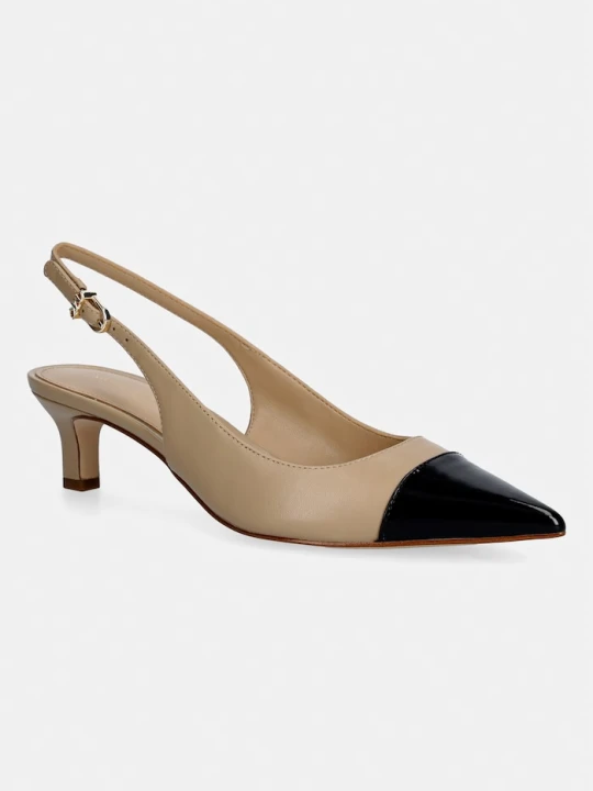 Zdjęcie produktu MICHAEL Michael Kors szpilki Amara Toe Cap Sling Pump beżowy