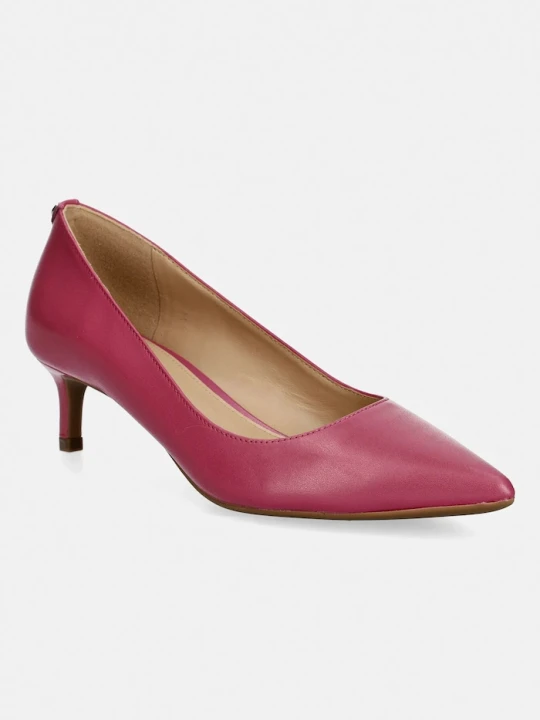 Zdjęcie produktu MICHAEL Michael Kors szpilki skórzane Alina Flex Kitten Pump różowy