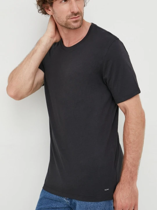 Zdjęcie produktu MICHAEL Michael Kors t-shirt bawełniany (3-pack) BR2C001023 czarny