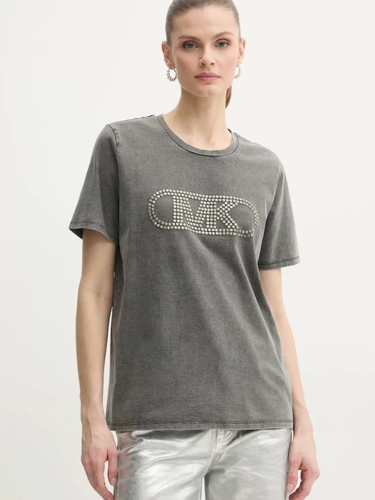 Zdjęcie produktu MICHAEL Michael Kors t-shirt bawełniany szary