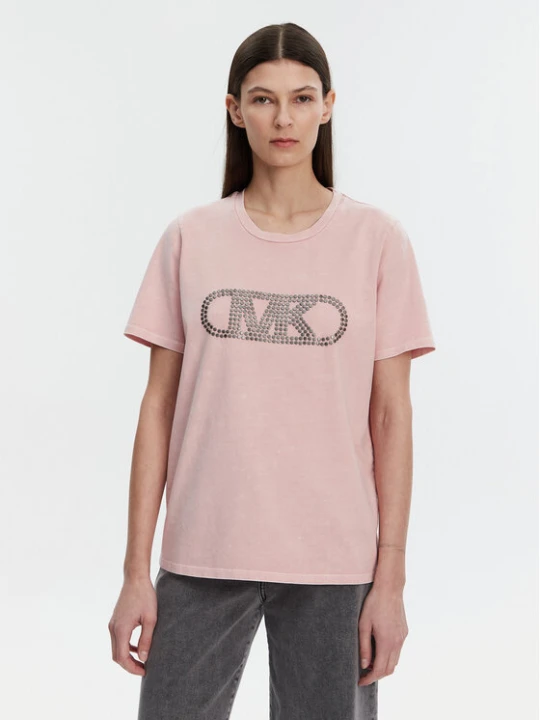 Zdjęcie produktu MICHAEL Michael Kors T-Shirt MS551SC491 Różowy Regular Fit
