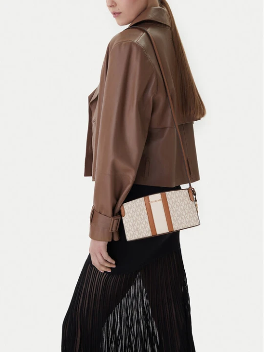 Zdjęcie produktu MICHAEL Michael Kors Torebka 32R6GQ6C1B Écru Kremowy