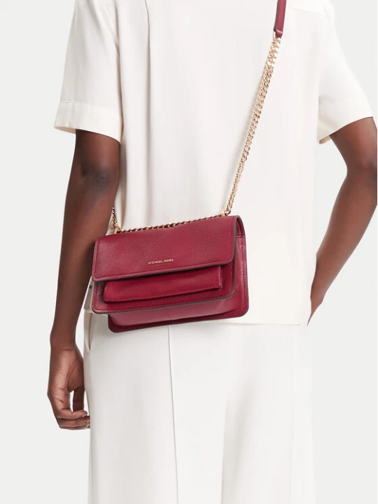 Zdjęcie produktu MICHAEL Michael Kors Torebka Claire 30T4GC7L3T Bordowy