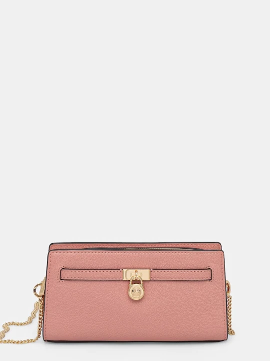 Zdjęcie produktu MICHAEL Michael Kors torebka crossbody damska skórzana różowy