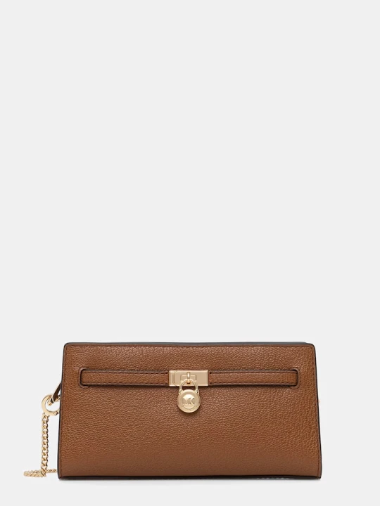 Zdjęcie produktu MICHAEL Michael Kors torebka crossbody damska skórzana brązowy