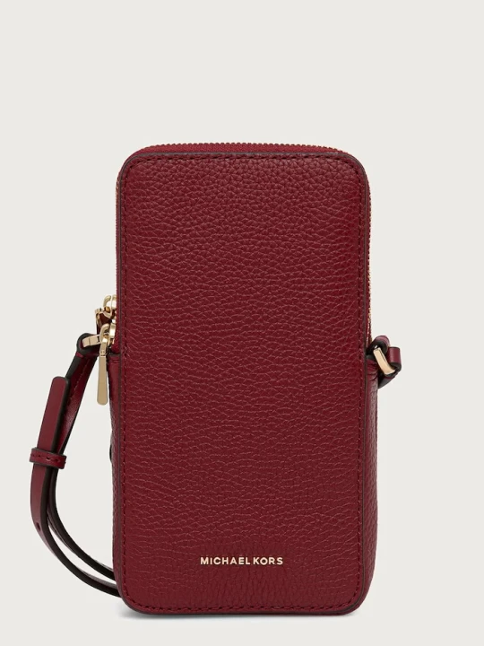 Zdjęcie produktu MICHAEL Michael Kors torebka crossbody damska skórzana czerwony