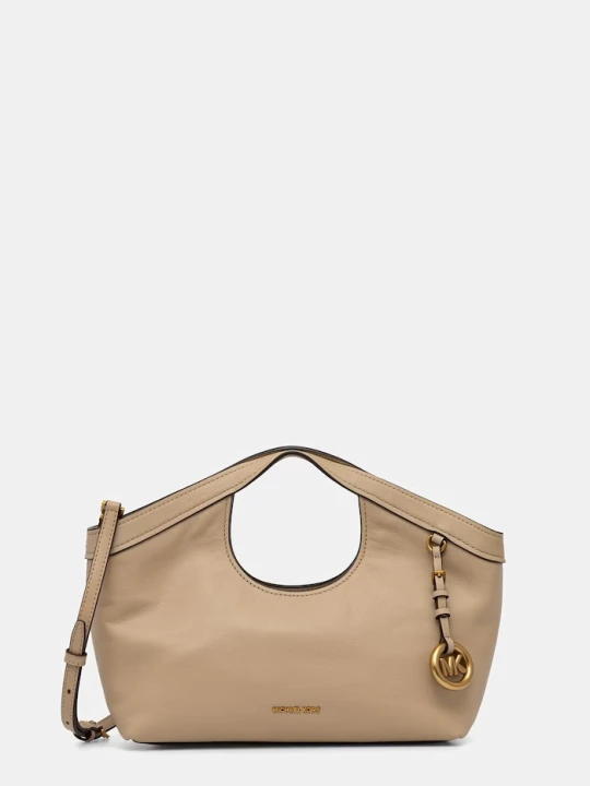 Zdjęcie produktu MICHAEL Michael Kors torebka crossbody damska skórzana Haddie beżowy