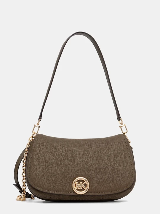 Zdjęcie produktu MICHAEL Michael Kors torebka crossbody damska skórzana zielony