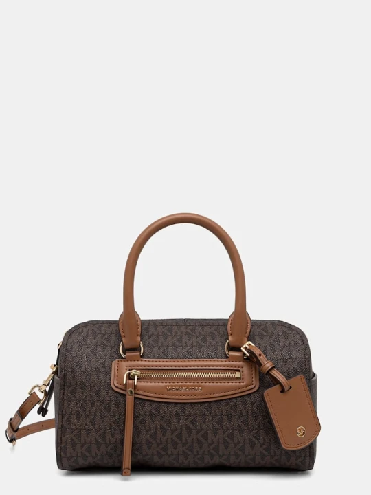 Zdjęcie produktu MICHAEL Michael Kors torebka crossbody damska z imitacji skóry brązowy