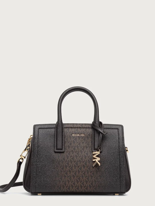 Zdjęcie produktu MICHAEL Michael Kors torebka crossbody damska z imitacji skóry LAILA brązowy